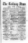 Railway News Saturday 13 January 1877 Page 1