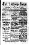 Railway News Saturday 25 October 1884 Page 1