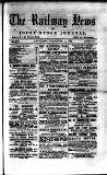 Railway News Saturday 14 November 1885 Page 1