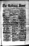 Railway News Saturday 13 March 1886 Page 1