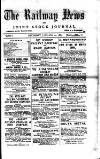Railway News Saturday 22 January 1887 Page 1