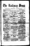 Railway News Saturday 31 March 1888 Page 1