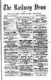 Railway News Saturday 06 September 1890 Page 1