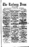 Railway News Saturday 24 February 1894 Page 1