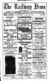Railway News Saturday 18 January 1913 Page 1