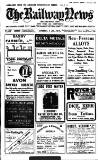 Railway News Saturday 05 January 1918 Page 1