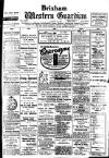 Brixham Western Guardian Thursday 30 January 1913 Page 1