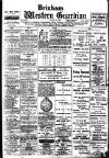 Brixham Western Guardian Thursday 14 August 1913 Page 1