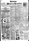 Brixham Western Guardian Thursday 11 July 1918 Page 1