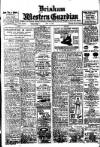 Brixham Western Guardian Thursday 12 May 1921 Page 1