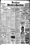 Brixham Western Guardian Thursday 01 December 1921 Page 1