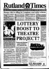 Rutland Times Friday 18 March 1994 Page 1