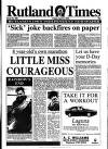 Rutland Times Friday 08 April 1994 Page 1