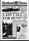 Rutland Times Friday 30 December 1994 Page 1