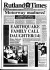 Rutland Times Friday 20 January 1995 Page 1