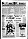 Rutland Times Friday 03 February 1995 Page 1