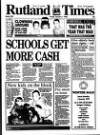 Rutland Times Friday 01 January 1999 Page 1