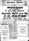 Caerphilly Journal Thursday 25 March 1915 Page 1