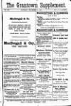 Grantown Supplement Saturday 15 September 1906 Page 1