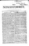 Nonconformist Wednesday 09 June 1841 Page 1