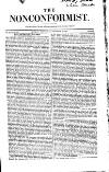 Nonconformist Wednesday 23 November 1842 Page 1