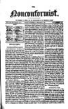 Nonconformist Wednesday 01 December 1869 Page 1