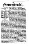 Nonconformist Wednesday 02 April 1873 Page 1