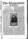 Nonconformist Thursday 12 January 1893 Page 1
