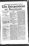 Nonconformist Thursday 20 December 1894 Page 1