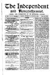 Nonconformist Thursday 02 January 1896 Page 1