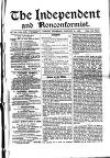 Nonconformist Thursday 21 January 1897 Page 1