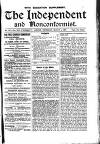 Nonconformist Thursday 04 March 1897 Page 1