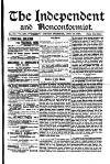 Nonconformist Thursday 15 April 1897 Page 1