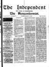Nonconformist Thursday 27 January 1898 Page 1
