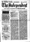 Nonconformist Thursday 01 February 1900 Page 1