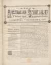 Australian Spiritualist Saturday 26 March 1881 Page 1