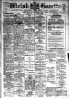 Welsh Gazette Thursday 06 December 1917 Page 1