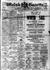 Welsh Gazette Thursday 16 January 1919 Page 1