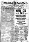 Welsh Gazette Thursday 23 January 1919 Page 1