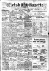 Welsh Gazette Thursday 13 February 1919 Page 1