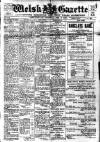 Welsh Gazette Thursday 27 February 1919 Page 1