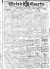 Welsh Gazette Thursday 04 September 1919 Page 1
