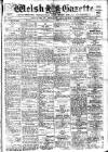 Welsh Gazette Thursday 30 October 1919 Page 1