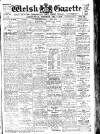 Welsh Gazette Thursday 05 February 1920 Page 1