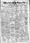 Welsh Gazette Thursday 01 April 1920 Page 1