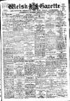 Welsh Gazette Thursday 29 April 1920 Page 1