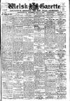 Welsh Gazette Thursday 16 September 1920 Page 1