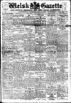 Welsh Gazette Thursday 14 October 1920 Page 1
