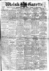 Welsh Gazette Thursday 28 October 1920 Page 1
