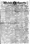 Welsh Gazette Thursday 25 November 1920 Page 1